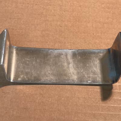 Gibson Thunderbird 1960’s-1970’s Chrome Bridge Cover Hand Rest image 3