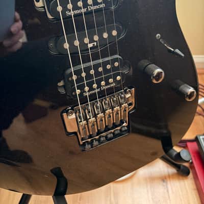 Ibanez RG1570 MRR Prestige / TeamJCraft 2007 - Black with yellow sparkles image 4