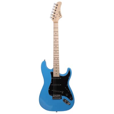 Glarry GST Electric Guitar w/20W Amplifier Sky Blue image 2