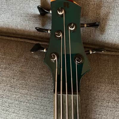 Roscoe Custom-5 String Fretless Bass image 5
