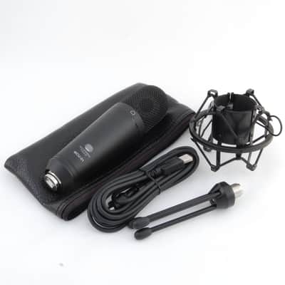 Recording Tools MCU-01 Large Diaphragm Cardioid USB Condenser Microphone Black image 3