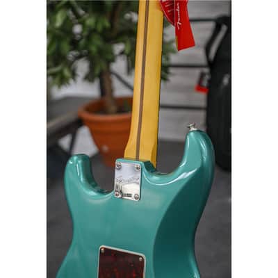 FENDER American Professional Classic Stratocaster Faded Sherwood Green Metallic image 10