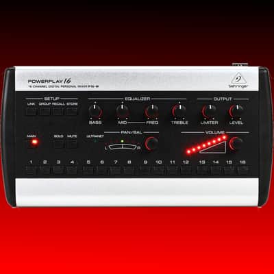 DTM・DAW Behringer POWERPLAY P16-M Behringer Powerplay P16-M Digital Monitor Mixer - Perfect Circuit