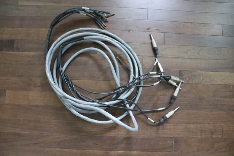 Pro Audio Custom Snake Six Bantam to Six 1/4 Inch TS Connectors 2004 image 1