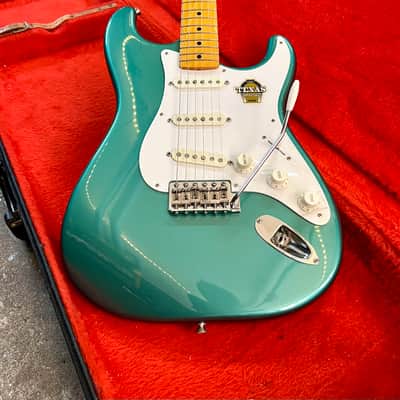 CIJ Fender 1957 Stratocaster ST-57-TX 2002 - OTM ocean turquoise metallic original vintage crafted in Japan MIJ image 3