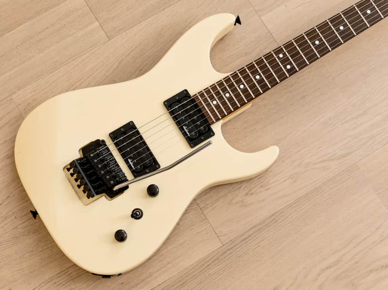 1989 Charvel by Jackson DK-065-HH Vintage Superstrat Snow White