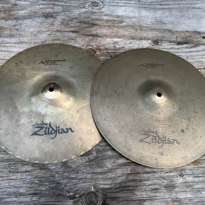 Zildjian A MASTERSOUND 14" Hihats Cymbals hi hat image 1