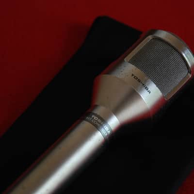Vintage Toshiba EM-420 Electret Condenser Microphone 1983 - XLR image 2