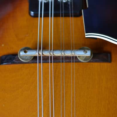 Vintage 1957 Gibson EM-200 solidbody electric florentine mandolin image 20