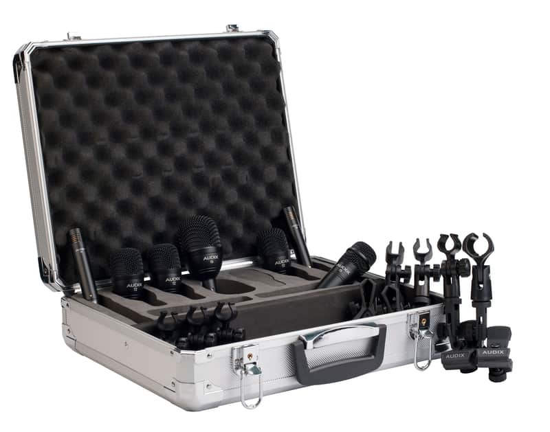 Audix FP7 7-piece Fusion Drum Microphone Package image 1
