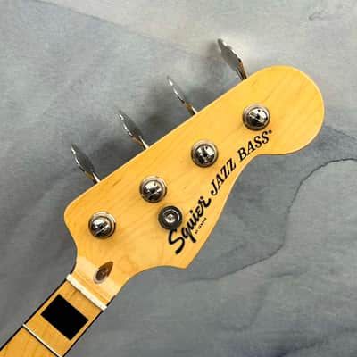 Squier Loaded Classic Vibe CV 70s Jazz Bass Neck, Vintage Tint Maple with Block Inlay image 1