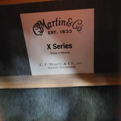 Martin X-Series DC-X2E Mahogany 2019 - Present - Natural image 5