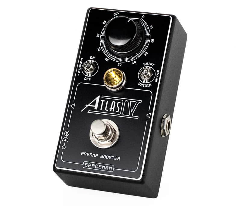 Spaceman Atlas IV Preamp Booster PDX Custom Series Black image 1