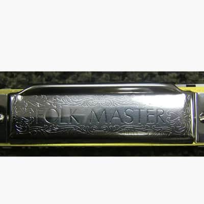 Suzuki 1072-C Folkmaster Diatonic Harmonica - Key of C 2010s - Silver image 3