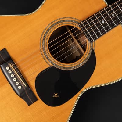 1982 K. Yairi YF40R - Natural High Gloss | Vintage Japan 000-28 Style OM Acoustic Guitar PLEK'd K&K Pure Mini Pickup | OHSC image 7
