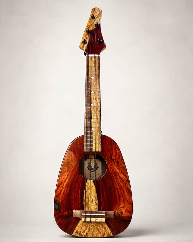 NFC Custom Cocobolo 5-String Tenor Pineapple Ukulele #004 by Nestoe Fuentes image 1