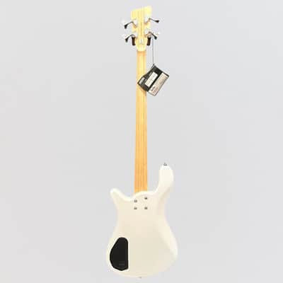 Warwick RockBass Streamer LX 4 String Electric Bass Guitar - White image 10