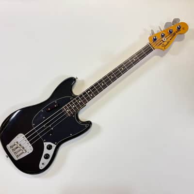 Fender Mustang Bass 1975 Black image 1