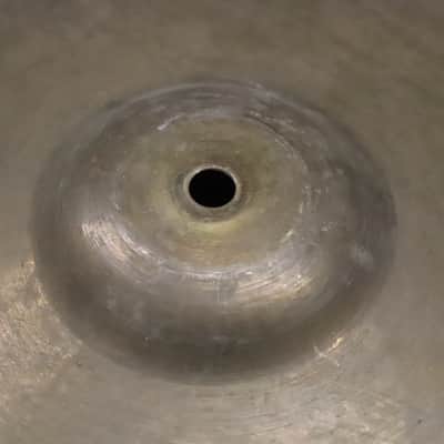 Japanese 12" Hi Hat Cymbals Pair Vintage 1960's 374g/379g image 4