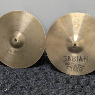 Sabian 14" AA Regular/Light Hi-Hat Cymbals (Pair) 1982 - 1984 - Natural image 3