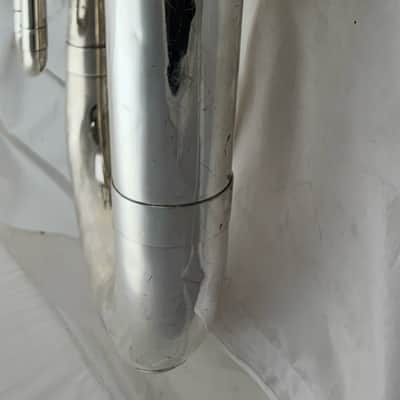 Yamaha YEP-201S Standard Euphonium 2010s - Silver-Plated image 6