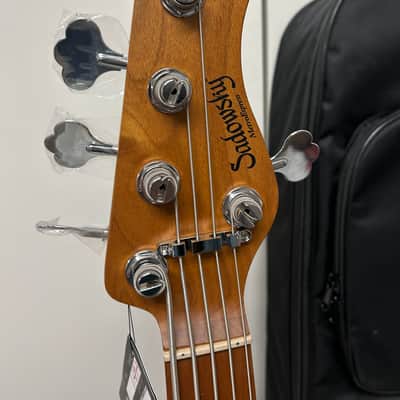 Sadowsky MetroExpress Vintage J/J 5 String Bass w/Maple Fingerboard - Candy Apple Red image 3