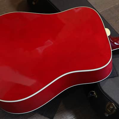 Minty! 2005 Gibson Custom Shop Hummingbird Birds Eye Maple Dreadnought Acoustic Guitar Natural + OHSC image 13