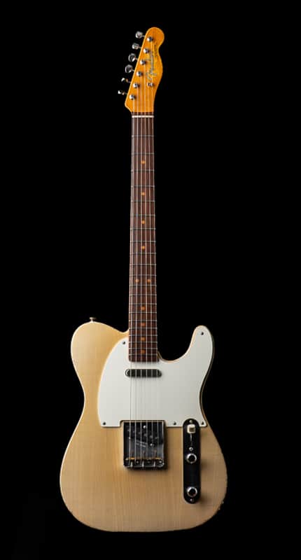 Fender Telecaster 1960's replica - Rosewood board, White Blond, nitro, light relic - Excellent