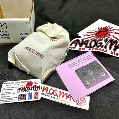 Analogman King of Tone V4 with Red Side High Gain (Brand new) image 4