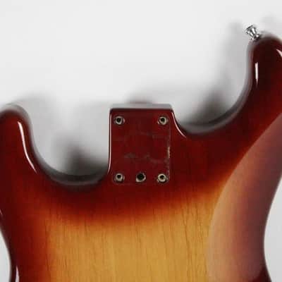 1983 Vintage Fender American Series Stratocaster BODY ~MINTY~ Sienna Burst "Dan Smith Era" 1980s USA image 5