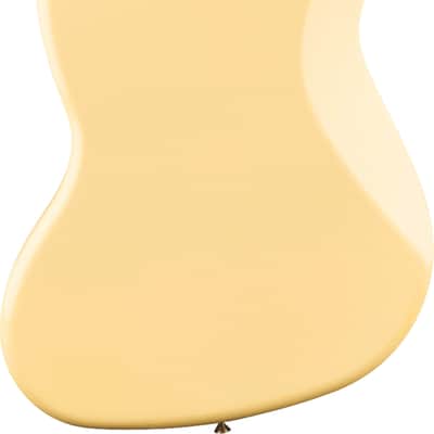 Fender Laura Lee Signature Jazz Bass Limited Edition 4-String Bass Guitar, Rosewood Fingerboard, Vintage White image 3