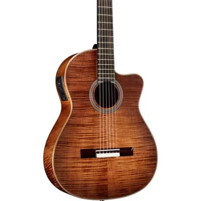Cordoba Fusion 12 Acoustic Electric Guitar - Cinnamon Burst image 7