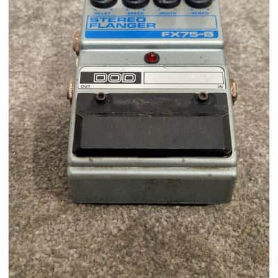 DOD FX75-B Stereo Flanger - Effects Pedal - Good image 10