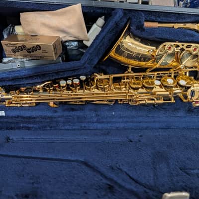 Yamaha YAS-82Z 0/f Custom Z Alto Saxophone 2010s - Brass image 4