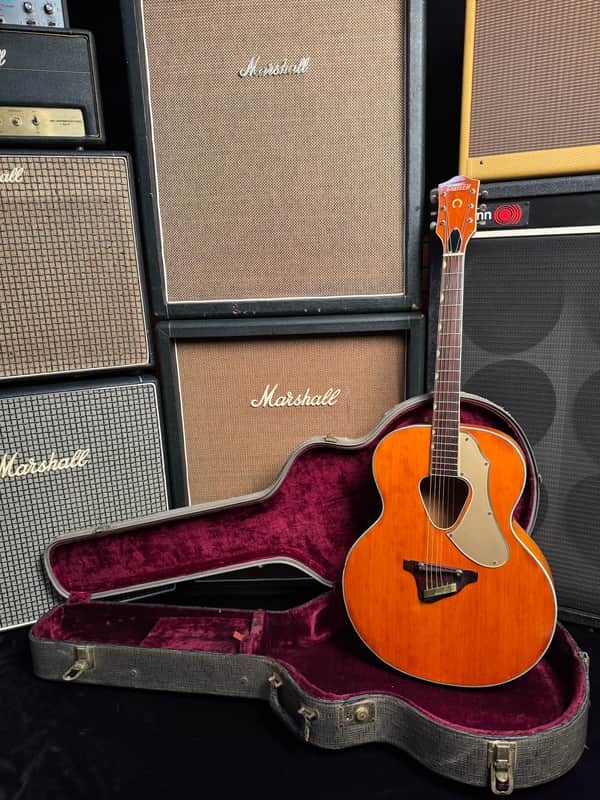1961 Gretsch G6022 RANCHER - Orange Finish Western Setzer Cochran Clapton image 1