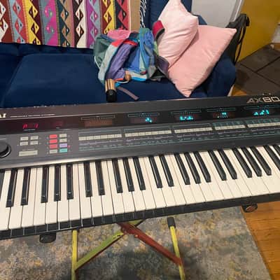 Akai AX80 Synthesizer 1980s - Black