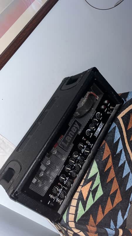 Laney IRT120H Ironheart 120-Watt Tube Guitar Amp Head 2010s - Black image 1