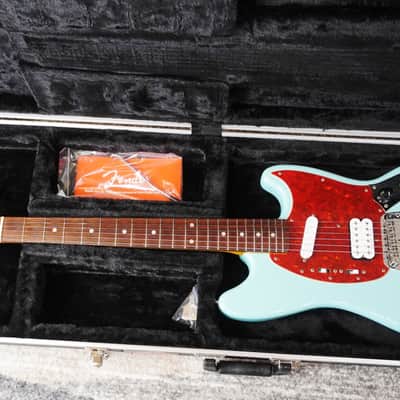 Fender Japan KC-MG Sonic Blue “Sky-Stang I” – Kurt Cobain Nirvana Mustang MOD 2012 image 3