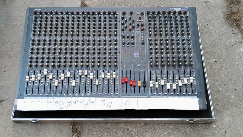 Soundcraft Spirit LX 7  W Flight Case image 1
