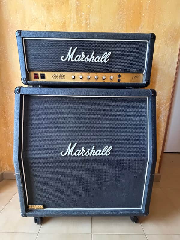 Marshall JMP 2203 Mk2 Master Model 100W Lead 1982 Made in England Serial 00821P image 1