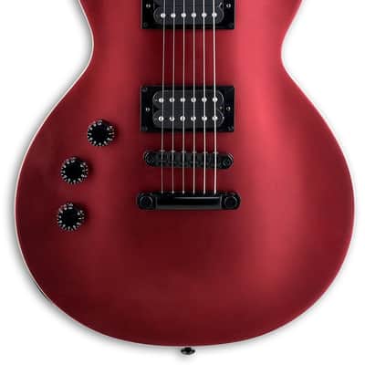 ESP LTD EC-256 LH Candy Apple Red Satin image 1
