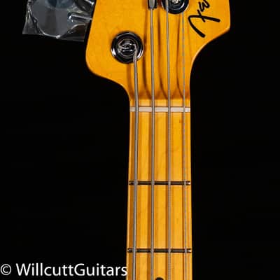Fender American Ultra Precision Bass Maple Fingerboard Arctic Pearl (965) image 5