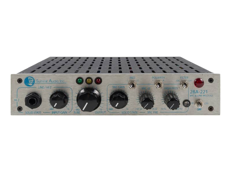 Summit Audio 2BA-221 Microphone Preamplifier [USED] | Reverb