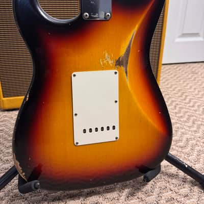 Wildwood 10 ‘61 Fender Custom Shop Stratocaster  2020 - Sunburst Relic image 6
