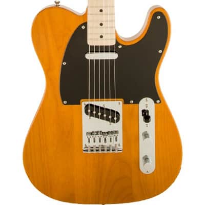 Squier by Fender Affinity Telecaster, 0310203550 Butterscotch Blonde Bundle w/ Gig Bag image 3