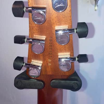 Godin LGX-SA with AA Flame Maple Top synth access - Cognac Burst image 8