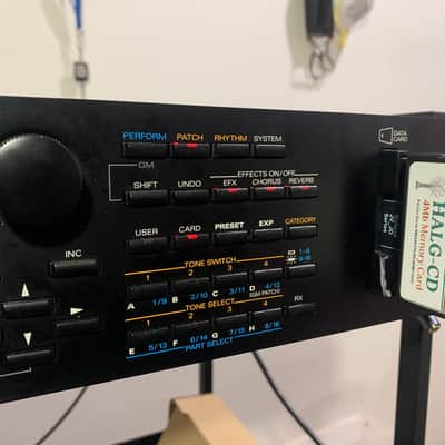 Roland JV-2080 64-Voice Synthesizer Module 1997 - 2000 - Black w/ 4MB memory card image 8