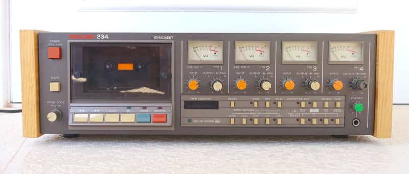 Tascam 234 Cassette recorder player multitrack analog tape 4 track