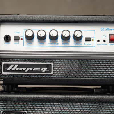 Ampeg Micro VR 200w Solid State Bass Amplifier w/ 2x10 Cabinet #58996 image 2