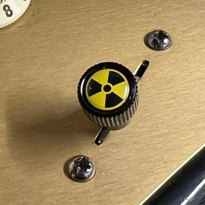 Kinnatone RadioActive Fallout Switch tip for Blade style switch 3 or 5 way Black Strat tele image 4